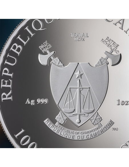 THREE GRACES Bullion Celestial Beauty 1 Oz Silver Coin 1000 Francs Cameroon 2025 - Coins & More - Cameroun