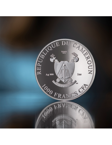 THREE GRACES Signature Selection Celestial Beauty 1 Oz Silver Coin 1000 Francs Cameroon 2025 - Coins & More - Cameroun