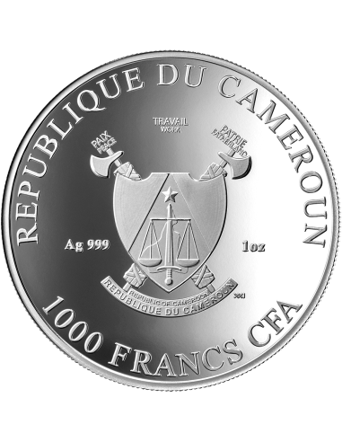 THREE GRACES Signature Selection Celestial Beauty 1 Oz Silver Coin 1000 Francs Cameroon 2025 - Coins & More - Cameroun