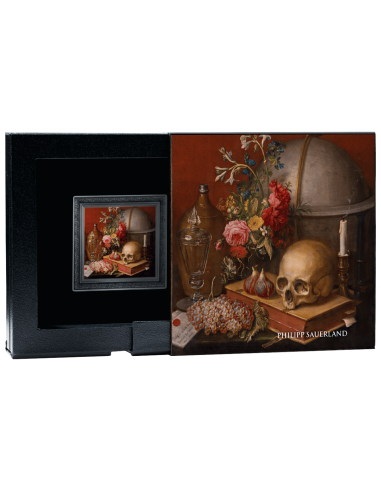 VANITAS Treasures of World Painting (Dark Edition) 1 Oz Silver Coin 1$ Niue 2025 - Coins & More - Niue