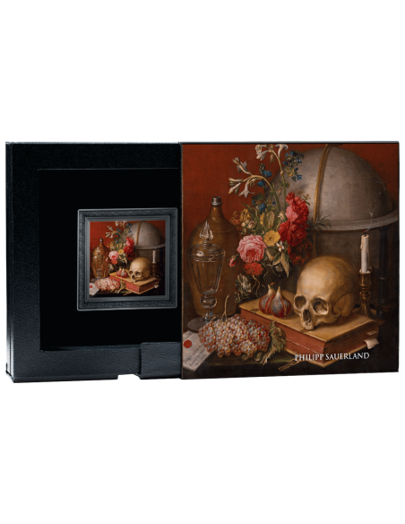 VANITAS Treasures of World Painting (Dark Edition) 1 Oz Silver Coin 1$ Niue 2025 - Coins & More - Niue
