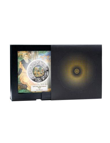 APOLLO AND PAN MIDAS' JUDGEMENT Maiolica 1 Oz Silver Coin 5€ Euro Malta 2025 - Coins & More - Europa