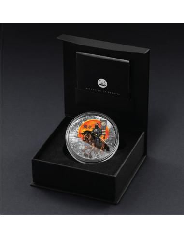 HATAMOTO The Warrior's Path Moneda de Plata de 2 Oz 5$ Niue 2025 - Coins & More - Niue
