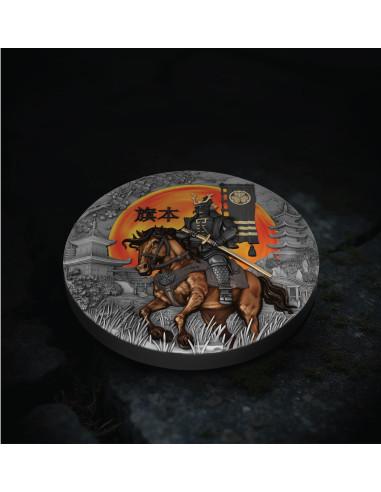 HATAMOTO The Warrior's Path Moneda de Plata de 2 Oz 5$ Niue 2025 - Coins & More - Niue