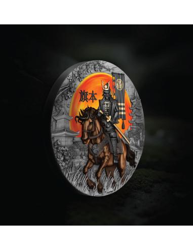 HATAMOTO The Warrior's Path Moneda de Plata de 2 Oz 5$ Niue 2025 - Coins & More - Niue