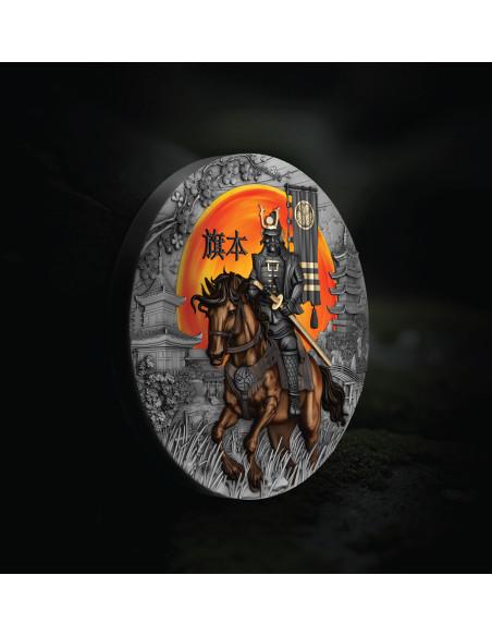 HATAMOTO The Warrior's Path Moneda de Plata de 2 Oz 5$ Niue 2025 - Coins & More - Niue