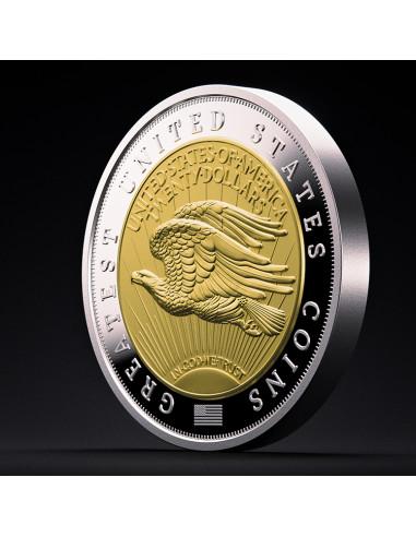1933 SAINT-GAUDENS DOUBLE EAGLE GREATEST US COINS 2 Oz Silver Coin 5$ Niue 2025 - Coins & More - Niue