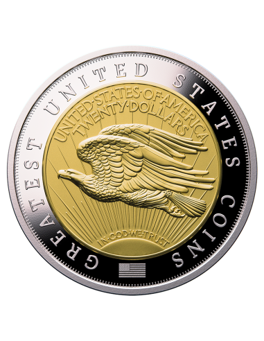 1933 SAINT-GAUDENS DOUBLE EAGLE GREATEST US COINS 2 Oz Silver Coin 5$ Niue 2025 - Coins & More - Niue