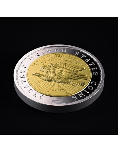 1933 SAINT-GAUDENS DOUBLE EAGLE GREATEST US COINS 2 Oz Silver Coin 5$ Niue 2025 - Coins & More - Niue