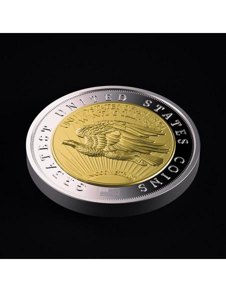 1933 SAINT-GAUDENS DOUBLE EAGLE GREATEST US COINS 2 Oz Silver Coin 5$ Niue 2025 - Coins & More - Niue