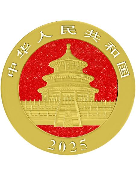 WOODEN PANDA Diamond Dust Edition 30g Silver Coin 10 Yuan China 2025 - Coins & More - China