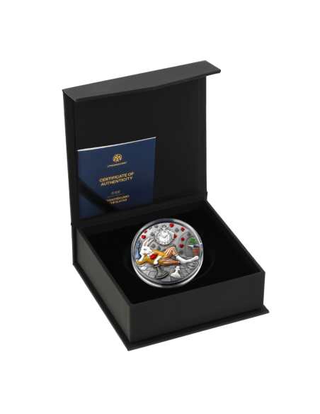 WHITE RABBIT Fairy Tales 1 Oz Silver Coin 1$ Niue 2025 - Coins & More - Niue