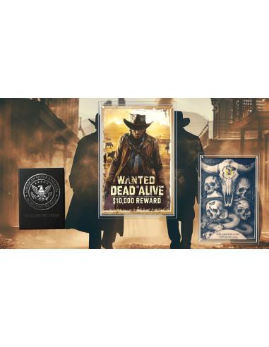 WANTED DEAD OR ALIVE 5g Silver Coin 1 Cedis Ghana 2025 - Coins & More - Ghana