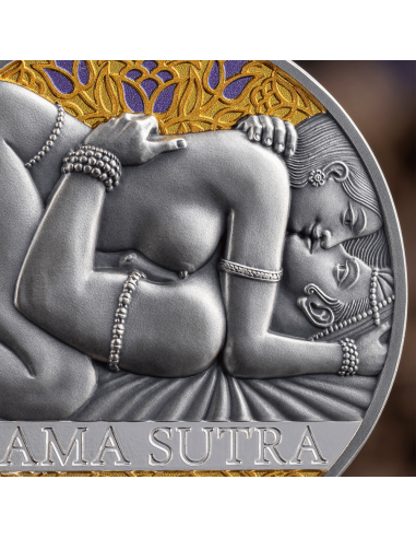 KAMA SUTRA III Moments of Love Kamasutra 1 Oz Silver Coin 1000 Francs Cameroon 2025 - Coins & More - Cameroun