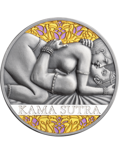 KAMA SUTRA III Moments of Love Kamasutra 1 Oz Silver Coin 1000 Francs Cameroon 2025 - Coins & More - Cameroun