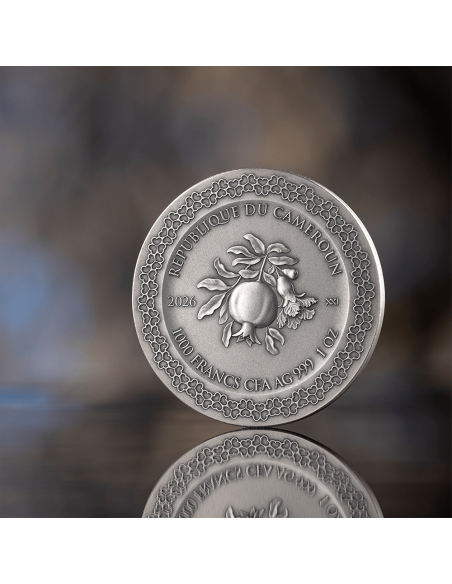 ETERNAL LOVE Celestial Beauty 1 Oz Silver Coin 1000 Francs Cameroon 2025 - Coins & More - Cameroun