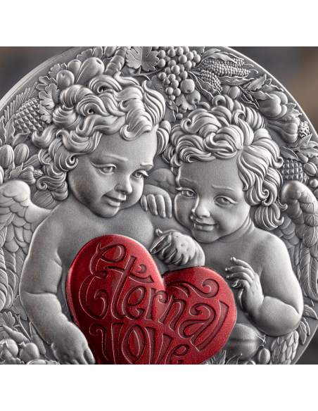 ETERNAL LOVE Celestial Beauty 1 Oz Silver Coin 1000 Francs Cameroon 2025 - Coins & More - Cameroun