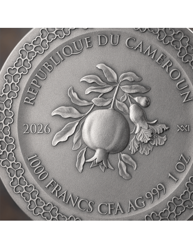 ETERNAL LOVE Celestial Beauty 1 Oz Silver Coin 1000 Francs Cameroon 2025 - Coins & More - Cameroun
