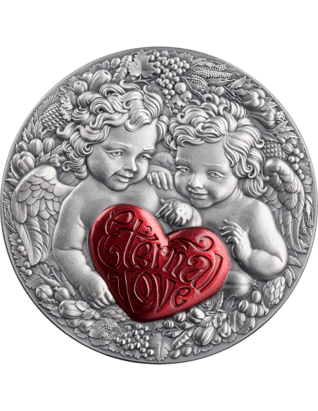 ETERNAL LOVE Celestial Beauty 1 Oz Silver Coin 1000 Francs Cameroon 2025 - Coins & More - Cameroun