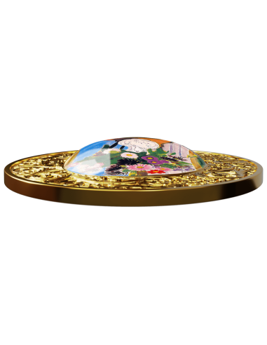 FLOWER By Henri Matisse Flowers in Painting Silver Coin 500 Francs CFA Cameroon 2025 - Coins & More - Camerún