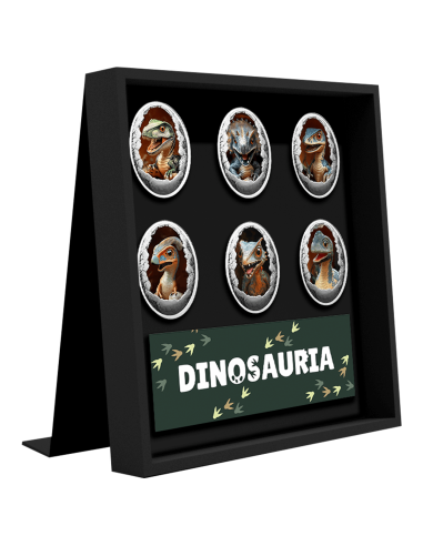 TYRANNOSAURUS REX Dinosauria Silver Coin 500 Francs Cameroon 2025 - Coins & More - Camerun
