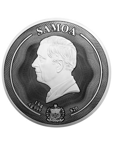 THE COUGAR Majestic Wildlife 1 Kg Silver Coin 20$ Samoa 2026 - Coins & More - Samoa