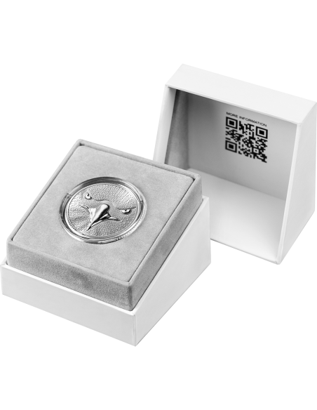 EAGLE Binary World 1 Oz Silver Coin 1000 Satoshi United Crypto States 2025 - Coins & More - Münzen nach Ländern
