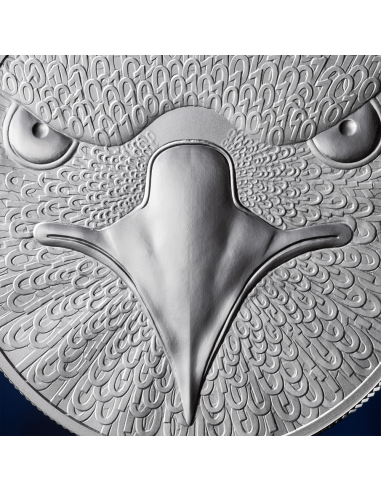 EAGLE Binary World 1 Oz Silver Coin 1000 Satoshi United Crypto States 2025 - Coins & More - Münzen nach Ländern