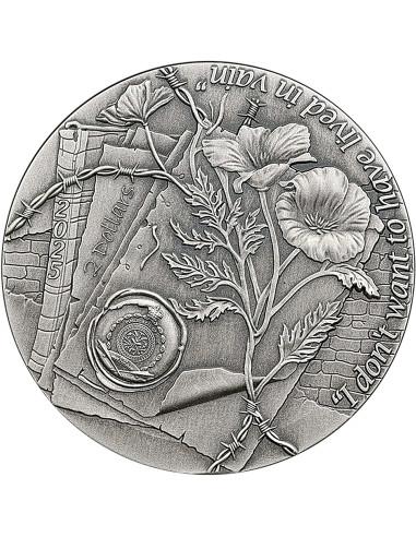ANNE FRANK 1 Oz Silver Coin 2$ Niue 2025 - Coins & More - Niue