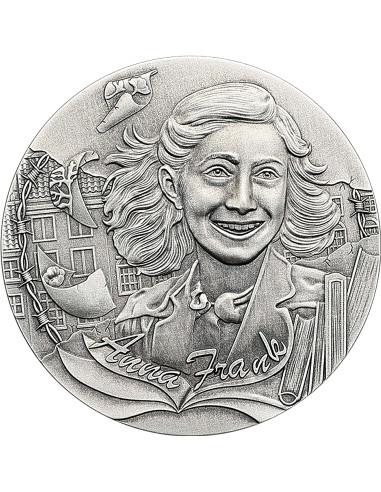 ANNE FRANK 1 Oz Silver Coin 2$ Niue 2025 - Coins & More - Niue