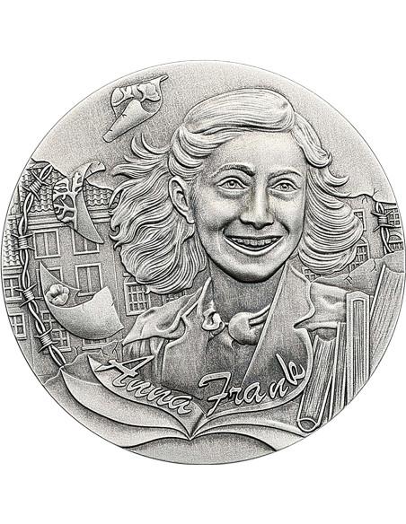 ANNE FRANK 1 Oz Silver Coin 2$ Niue 2025 - Coins & More - Niue