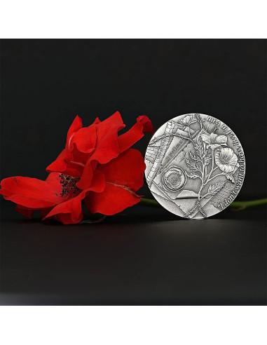 ANNE FRANK 1 Oz Silver Coin 2$ Niue 2025 - Coins & More - Niue