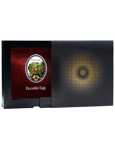ROCAILLE EGG Faberge Eggs Silver Coin 1$ Niue 2025 - Coins & More - Niue