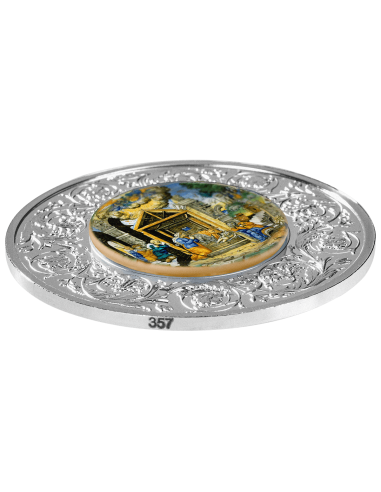 ADORATION OF THE SHEPHERDS Maiolica 1 Oz Silver Coin 5€ Euro Malta 2025 - Coins & More - Europa