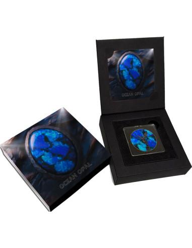 OCEAN OPAL 1 Oz Silver Coin Mexico 2024 - Coins & More - Mexique