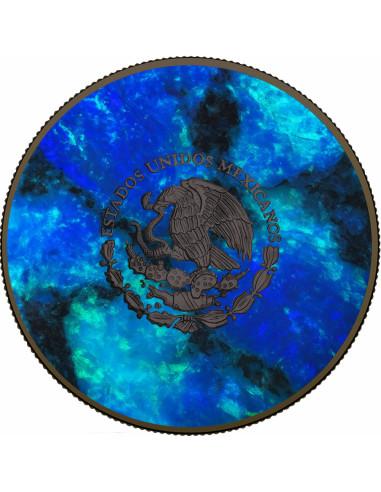 OCEAN OPAL 1 Oz Silver Coin Mexico 2024 - Coins & More - Mexique