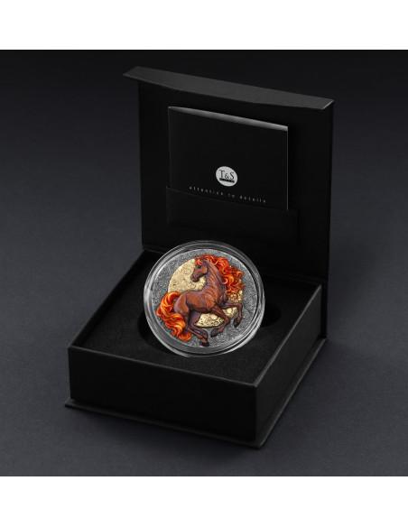 FIRE HORSE Lunar Year 2 Oz Silver Coin 5$ Niue 2026 - Coins & More - Niue