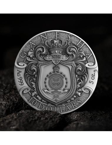 GANESHA 5 Oz Silver Coin 10$ Niue 2026 - Coins & More - Niue