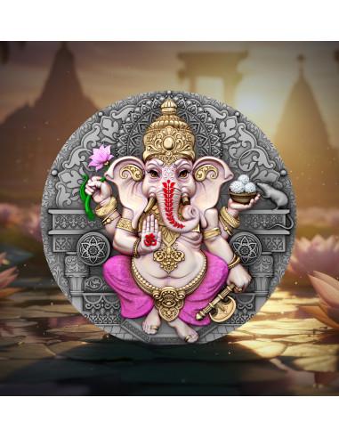 GANESHA 2 Oz Silver Coin 5$ Niue 2026 - Coins & More - Niue
