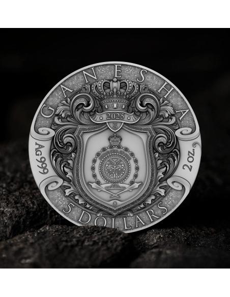 GANESHA 2 Oz Silver Coin 5$ Niue 2026 - Coins & More - Niue