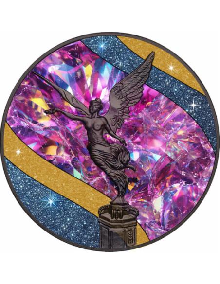 CELESTIAL PRISM Luxury Crystal 1 Oz Silver Coin Mexico 2024 - Coins & More - Mexique
