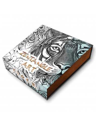 TIGER Zentangle Art 2 Oz Silver Coin 5$ Niue 2021 - Coins & More - Nouveautés