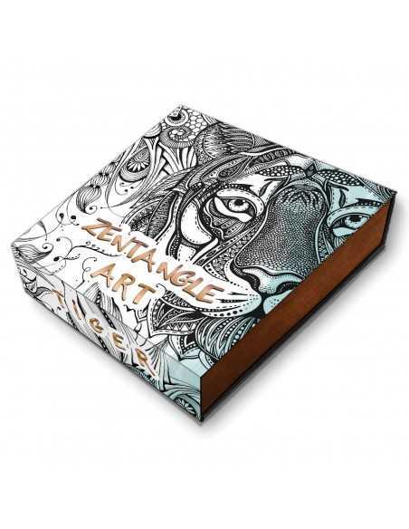 TIGER Zentangle Art 2 Oz Silver Coin 5$ Niue 2021 - Coins & More - Nouveautés