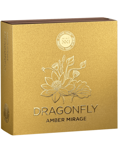 DRAGONFLY Amber Mirage 2 Oz Silver Coin 2$ Samoa 2026 - Coins & More - Samoa