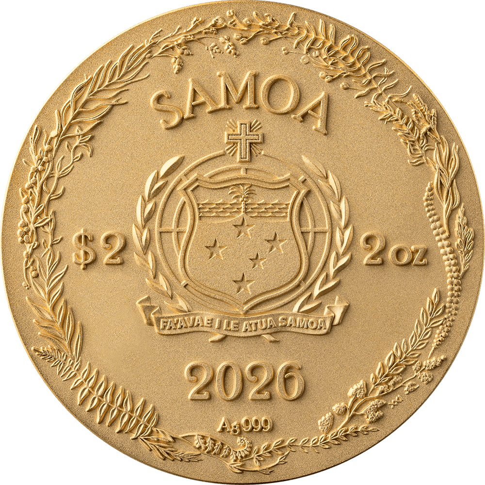 DRAGONFLY Amber Mirage 2 Oz Silver Coin 2$ Samoa 2026 | Coins & More