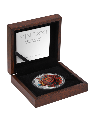 BERLIN BEAR Patterns of the World 2 Oz Silver Coin 2000 Francs Cameroon 2026 - Coins & More - Cameroun