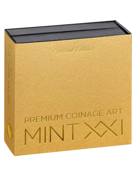 THREE GRACES Golden Edition Celestial Beauty 1 Oz Silver Coin 1000 Francs Cameroon 2025 - Coins & More - Kamerun