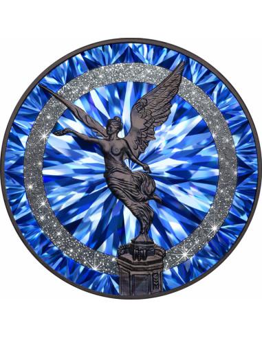 DIAMOND RING Sapphire Edition 1 Oz Silver Coin Mexico 2024 - Coins & More - Mexiko