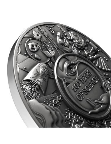 100 Years of Science 2 Oz Silver Coin 5$ Niue 2026 - Coins & More - Niue