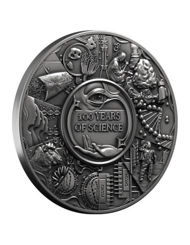 100 Years of Science 2 Oz Silver Coin 5$ Niue 2026 - Coins & More - Niue